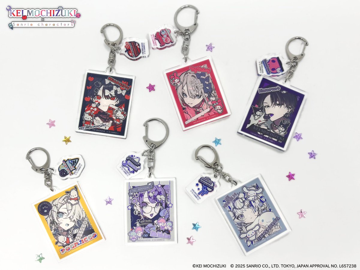 望月けい × #サンリオキャラクターズ 」 コラボグッズの【先行予約