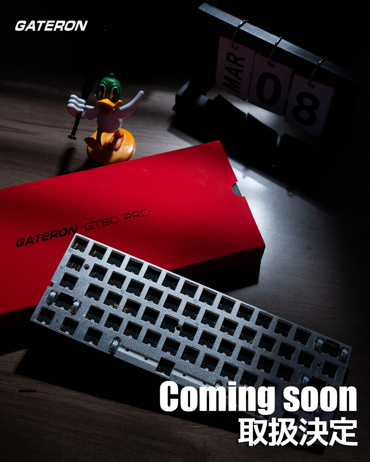 キーボードPCB GATERON GT60 PRO 組み立て済み Gateron GT60 Pro HE