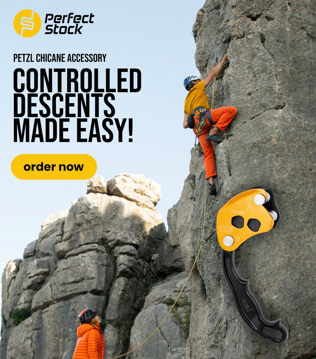 PerfectstockLLC's tweet image. 🔩 Enhance your rope system! The PETZL Chicane Accessory adds extra braking for controlled descents.
🛠️ Optimized for single-rope work
🛠️ Friction-enhancing design
🛠️ Ideal for professional climbers
🚀 Upgrade your climbing setup now! 🛒
#ClimbingTools #StaySafe #SmoothControl
