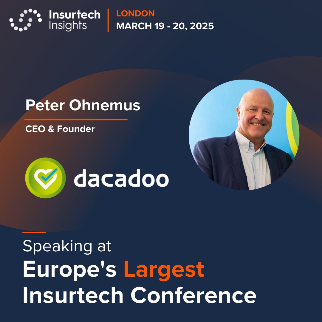 dacadoo's tweet image. 🚀 Less than 10 days to @ITI_Insurtech Europe!

Join @dacadoo &apos;s CEO Peter Ohnemus on March 19, 2 PM (Orange Stage) as he discusses health engagement &amp;amp; cost reduction with industry leaders.

Meet Manuel, COO &amp;amp; Jesper, SVP at Booth A9 to learn more!

#DigitalHealth #dacadoo