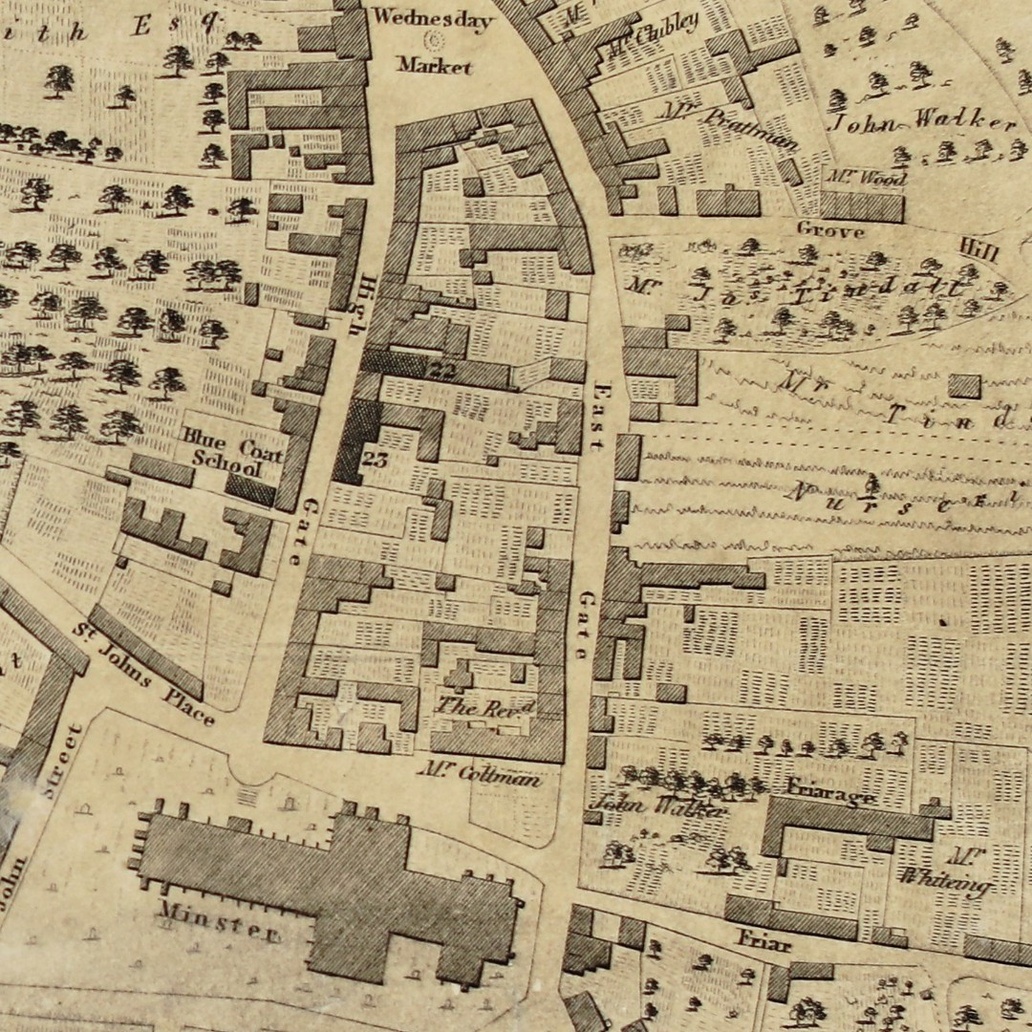 📺 Tune in and catch a glimpse of one of our archive documents on BBC1's Bargain Hunt TODAY (Monday 10th March) at 12:15. Today's programme features Mary Wollstonecraft and her childhood home in Beverley. 

📜 Extract from DDX392/1, John Woods map of Beverley 1828