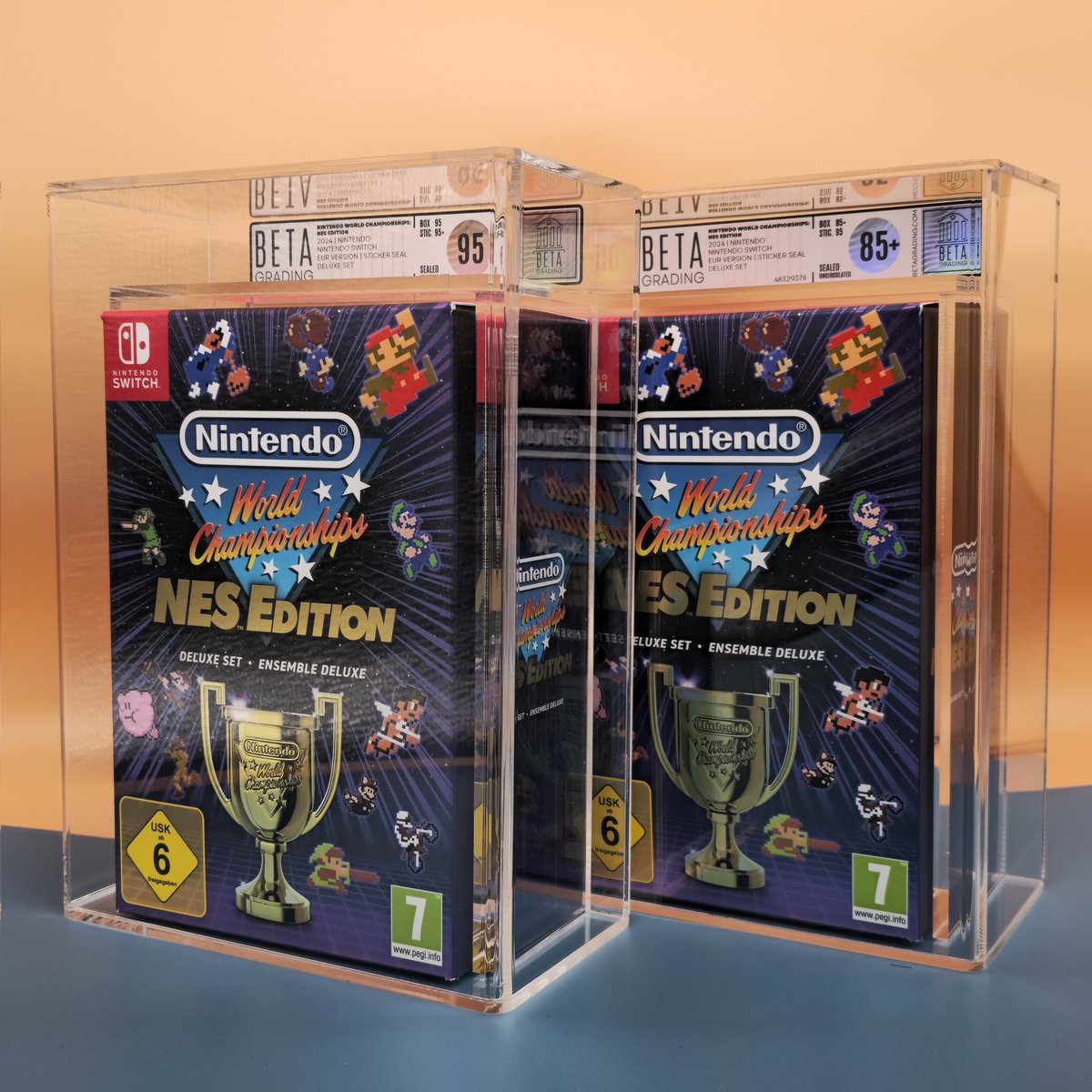 BETAGrading's tweet image. Nintendo World Championships
Nes Edition.
2024 | Nintendo
Nintendo Switch
EUR Version | Sticker Seal
Uncirculated
BetaGrading.com

#betagrading #NWC #switch #nintendo