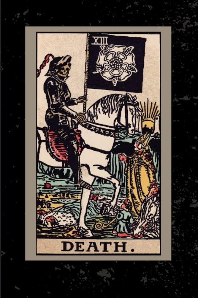 SunaOnne's tweet image. Death การเปลี่ยนแปลงอาจเกิดขึ้นโดยหลีกเลี่ยงไม่ได้  ช่วงเวลาที่มืดมืดอาจดูยาวนานจนแทบอ่อนแอแพ้ใจ  แต่การเดินทางไกลของคุณจะสำเร็จลุล่วง และชีวิตจะได้พบเรื่องใหม่ ๆ  ดีสดใสกว่าเดิมด้วยซ้ำ

#Cardoftheweek