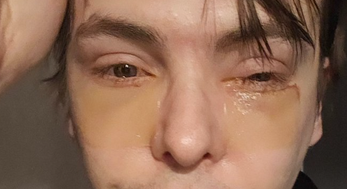 IWDominate's tweet photo. Me after watching 1 game of First Stand on the new overlay https://t.co/1hj4jKstR8