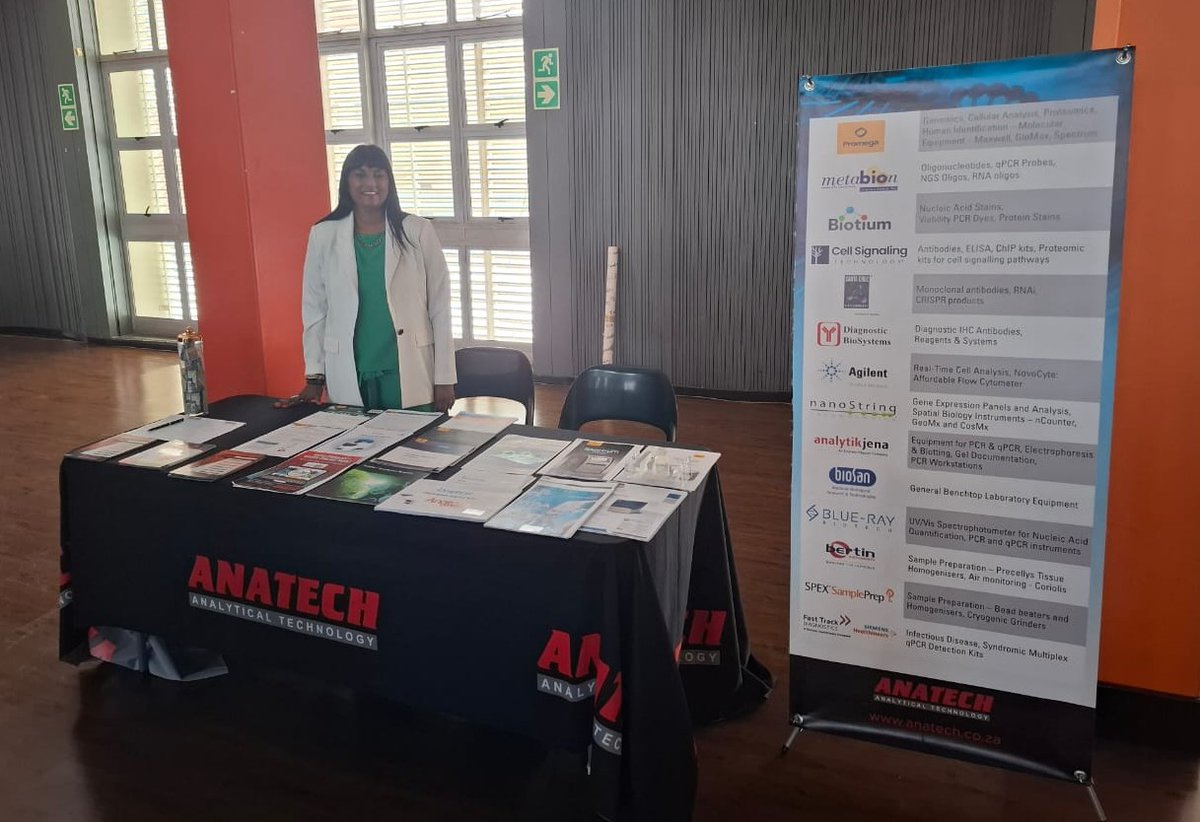 AnaTech17's tweet image. Anatech was proud to be part of the Postgraduate Induction Program at UKZN Westville on 7 March! 
Thank you to everyone who stopped by—we look forward to supporting your research journey!

#Anatech #WebChanges #AnatechWebChanges #ScientificExcellence #UKZN #ResearchInnovation