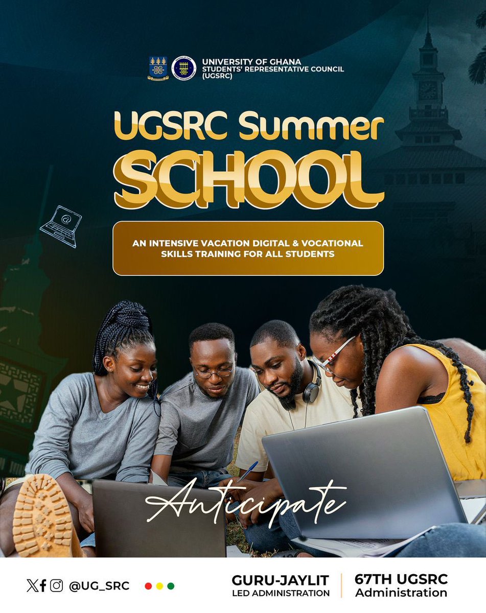 UGSRC SUMMER SCHOOL initiative… 🐜nticipate!
