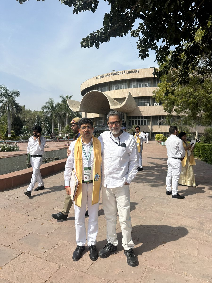Dr Vineet Punia / विनीत पुनिया (@vineetpunia) on Twitter photo A proud and unforgettable moment as I received my PhD degree at the convocation of GJUST, Hisar!
Honoured to meet my classmates, teachers & guide who shaped this journey.
Truly special to have the Hon’ble <a href="/rashtrapatibhvn/">President of India</a>, Smt. Droupadi Murmu, grace the event as Chief Guest! A proud and unforgettable moment as I received my PhD degree at the convocation of GJUST, Hisar!
Honoured to meet my classmates, teachers & guide who shaped this journey.
Truly special to have the Hon’ble <a href="/rashtrapatibhvn/">President of India</a>, Smt. Droupadi Murmu, grace the event as Chief Guest!