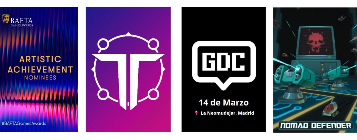 🔵Esta semana en DEV

🏆 El videojuego español NEVA, del equipo de <a href="/nomadastudiobcn/">Nomada Studio - NEVA & GRIS</a> está nominado a los premios <a href="/BAFTAGames/">BAFTA Games</a> en la categoría Artistic Achievement. ¡Enhorabuena equipo!

🟣Ya tenéis subido el programa completo del #TesuraGamesConnect2025 el evento online de las