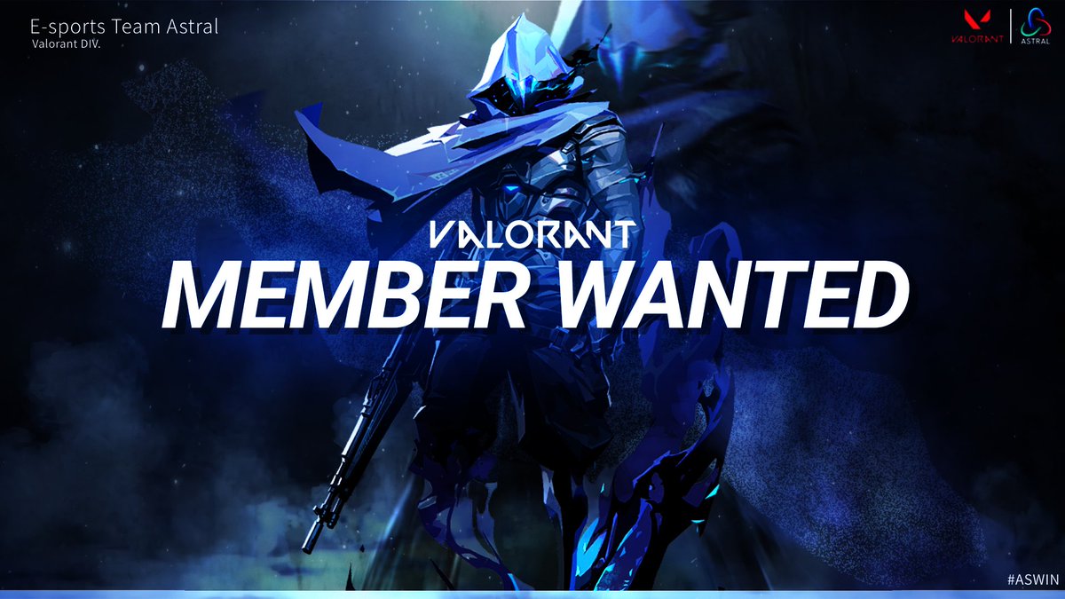 【 VALORANT メンバー募集中】

🔽応募はこちら✅
forms.gle/LZS3ocqJR3oVNm…

【VALORANT GC 部門】
選手:3名
    - 年齢：16歳以上
    - ロール：不問
    - ランク：アセンダント2以上

【VALORANT部門/VALORANT GC部門】
マネージャー：各1名
   -主な内容-
     ・活動のサポート