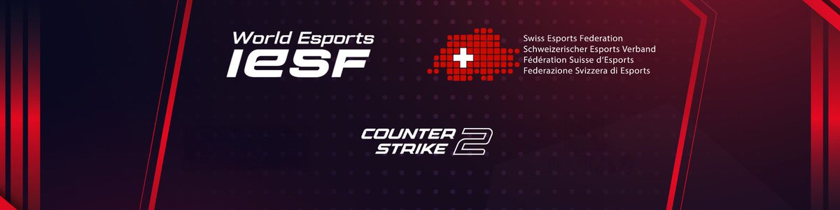❗️#CS2 Open IESF WEC25 Qualifier 🇨🇭

📅 Saturday, 22.03.2025
📃Faceit Sign up is now open: tinyurl.com/245jfbvj

🟢Eligibility Check: forms.gle/mTCBrQw5ujkR6a…

Format:
1⃣  Swiss Rounds
2⃣  Top 4 Playoffs (subsequently)