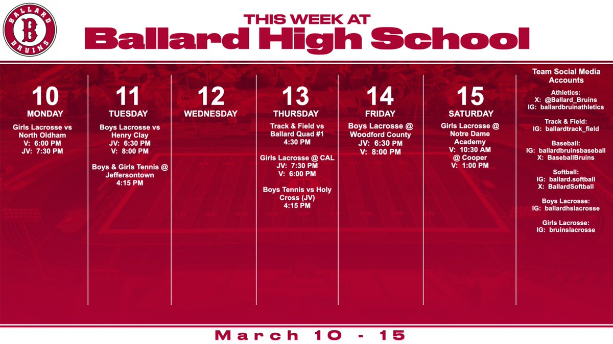 Ballard Bruin Athletics (@ballard_bruins) on Twitter photo 