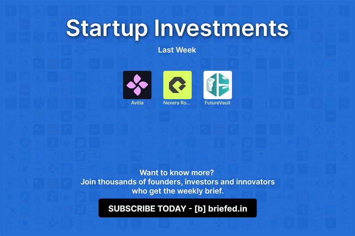 Here are the 🇨🇦 tech investments from last week!

Want to know more?
Latest trends: brf.fyi/3B6ELDH
Newsletter: brf.fyi/377k7bL