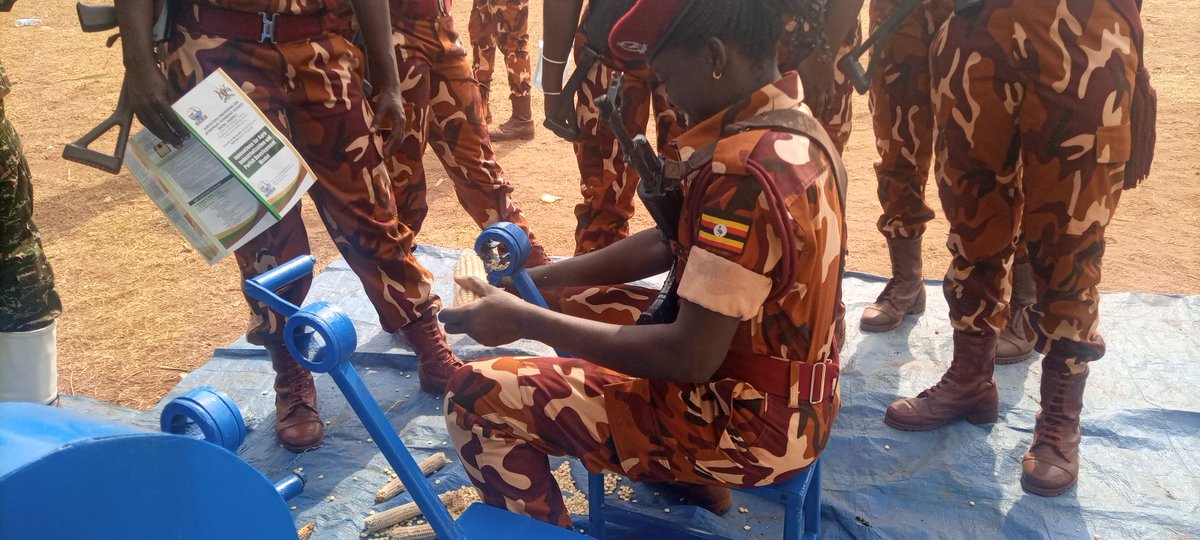 <a href="/narouganda/">NARO Uganda</a> Kawanda displays primary value addition machine at women's day in Kyankwanzi. Maize hand sheller reduces dragery of women &amp;is comfortable to work with <a href="/MAAIF_Uganda/">MAAIF 🇺🇬</a> <a href="/FAOUganda/">FAO in Uganda</a> <a href="/BulindiZ/">Bulindi ZARDI</a> <a href="/visionwire/">visionwire</a>  <a href="/statehouse/">statehouse</a> <a href="/pwatchug/">Parliament Watch</a> <a href="/unffe/">Uganda National Farmers Federation</a> <a href="/AGRA_Africa/">AGRA - Sustainably Growing Africa’s Food Systems.</a> <a href="/emilyarayo/">Emily Arayo Arineitw</a> <a href="/KugonzaJane/">Jane Kugonza</a>