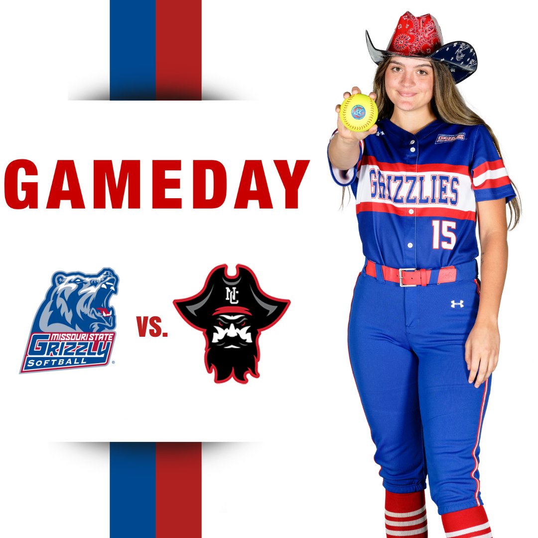 Another home gameday for Grizzly Softball! First pitch is at 11 a.m. and 2 p.m. vs. North Central Missouri College.
