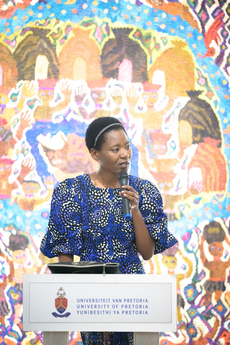 Puleng Segalo (@pulengsegalo) on Twitter photo Twas such a delight to be the guest speaker at the Uni of Pretoria's "Bokgabo ba Masela" (The art of textiles) exhibition opening! <a href="/LuthuliResearch/">Unisa Chief Albert Luthuli Research Chair</a> <a href="/unisachs/">Unisa College of Human Sciences</a> Twas such a delight to be the guest speaker at the Uni of Pretoria's "Bokgabo ba Masela" (The art of textiles) exhibition opening! <a href="/LuthuliResearch/">Unisa Chief Albert Luthuli Research Chair</a> <a href="/unisachs/">Unisa College of Human Sciences</a>