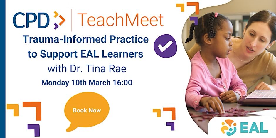 FREE EAL CPD today at 16:00 join us here: eventbrite.com/cc/the-twinkl-… Can’t wait to see you there! 🙂🧡