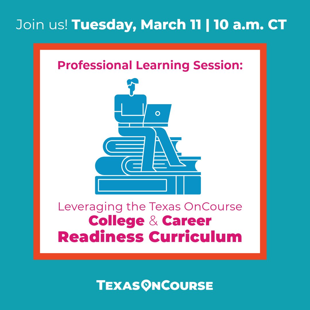 Join us!🙌 Our curriculum writers share the structure of a lesson and teaching strategies, the scope and sequence, online student learning modules that support unit content, and how to use the Texas OnCourse Academy to enhance curriculum lessons! Register: hubs.la/Q0394_2w0