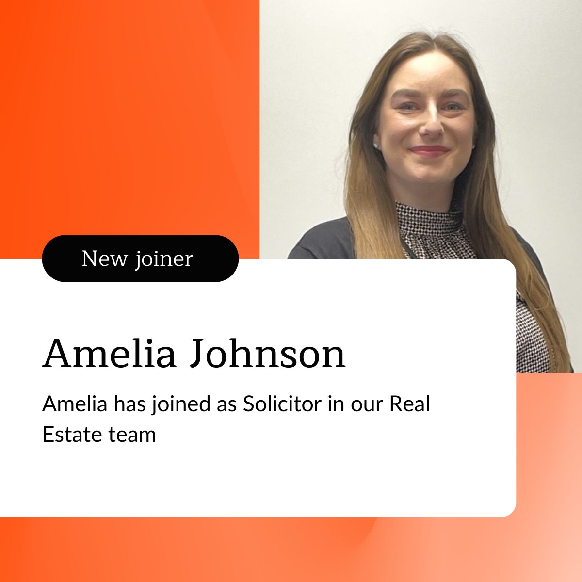 We are delighted to welcome back Amelia Johnson to FSP and to our Real Estate team.

#FSPNews #Welcome #Solicitor #RealEstateSolicitor #RealEstate #RDGUK #ThamesValley