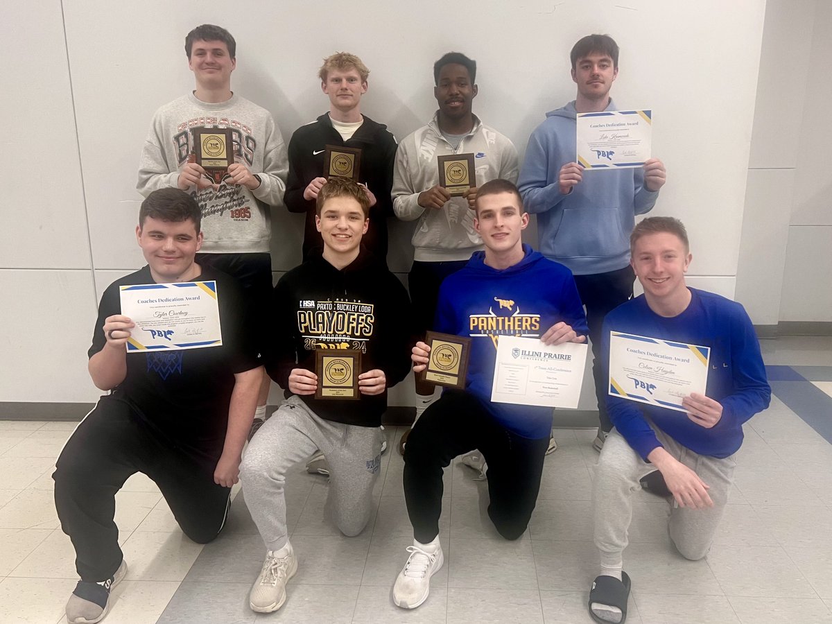 Last Thursday we held our end of season awards night. 
Robert Boyd-Meents - DPOY
Ethan Williams - Big Man of the Year
Sawyer Floyd - TT32 Coaches Award
Luke Krumwiede, Colsen Hayden, Tyler Courtney - Dedication Award
Jack Wesslund - Teammate of the Year 
Tyler Cole - MVP