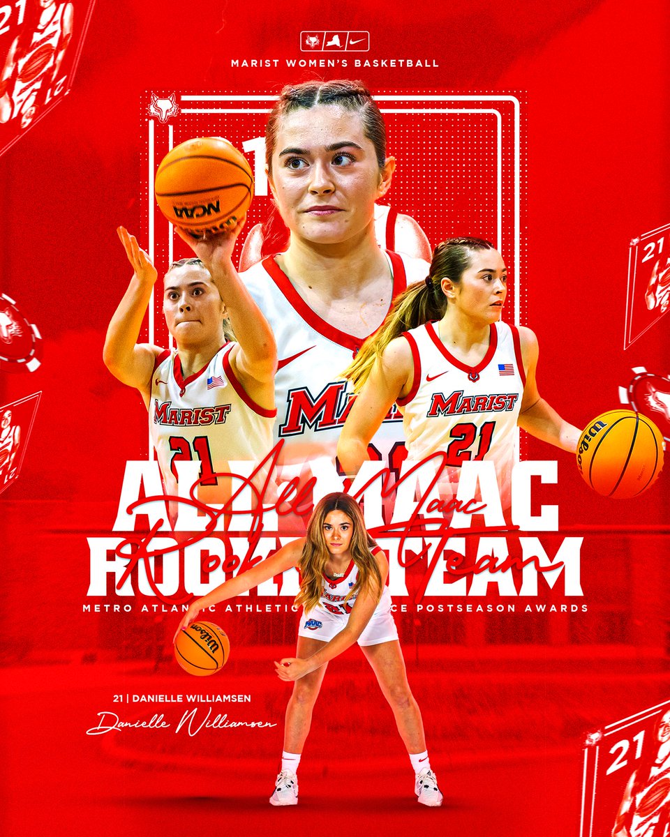 𝗜𝗡𝗦𝗧𝗔𝗡𝗧 𝗜𝗠𝗣𝗔𝗖𝗧 🦊⚡️

After a strong freshman campaign, Danielle Williamsen has been named to the MAAC All-Rookie Team 🔥