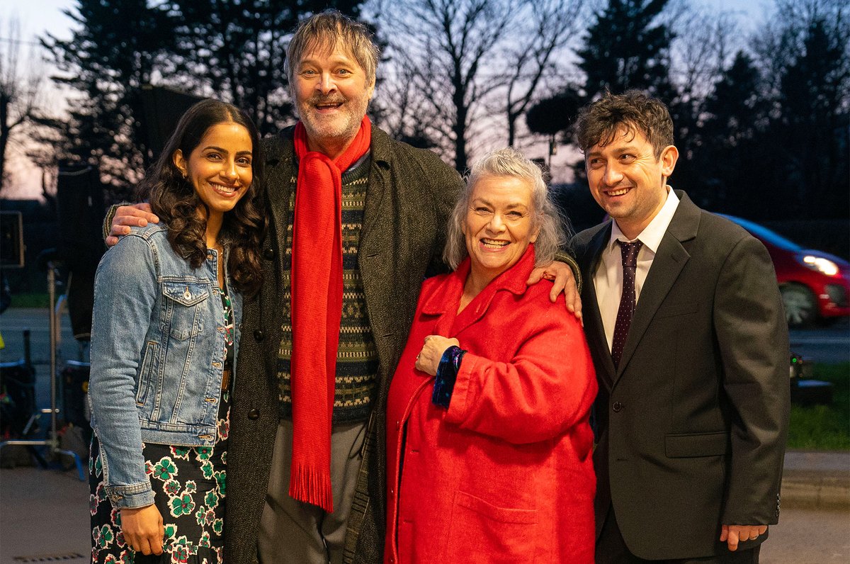 Filming commences on <a href="/BBCOne/">BBC One</a> sitcom ‘Can You Keep a Secret?’ starring Dawn French, Mark Heap, Craig Roberts and Mandip Gill: bigtalkstudios.com/news/2025-03-1…