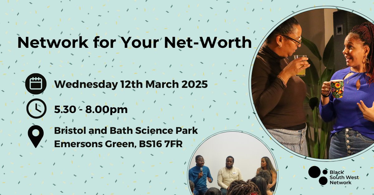 Three days left to book your place at our quarterly networking event!

Meet other local community organisations and businesses, and learn what services they provide to collaborate and/or develop future partnerships!

Book here: eventbrite.co.uk/e/network-for-…

#NetworkingEvent #BSWN