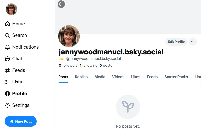 Dr Jenny Woodman (@jlwoodman_ucl) on Twitter photo Thank you <a href="/ProfSarahCowley/">Sarah Cowley</a> this was the push I needed. It was on my list. As you can see zero followers so far! Did it 2 minutes ago. Thank you <a href="/ProfSarahCowley/">Sarah Cowley</a> this was the push I needed. It was on my list. As you can see zero followers so far! Did it 2 minutes ago.
