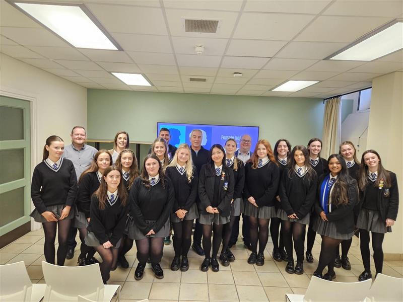 Inspired by the 'female voices' project presented by students from Our Lady's and St Patrick's College, knock - the Education Committee celebrates #IWD2025