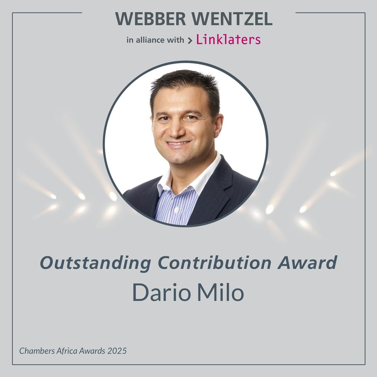 Columbia Global Freedom of Expression (@columbiagfoe) on Twitter photo We extend our heartfelt congratulations to <a href="/Dariomilo/">Dario Milo</a>, Attorney, Partner at <a href="/webberwentzel/">Webber Wentzel</a> & CGFoE Expert, who has received the prestigious Chambers Africa Award 2025 for Outstanding Contribution to the legal profession. We extend our heartfelt congratulations to <a href="/Dariomilo/">Dario Milo</a>, Attorney, Partner at <a href="/webberwentzel/">Webber Wentzel</a> & CGFoE Expert, who has received the prestigious Chambers Africa Award 2025 for Outstanding Contribution to the legal profession.