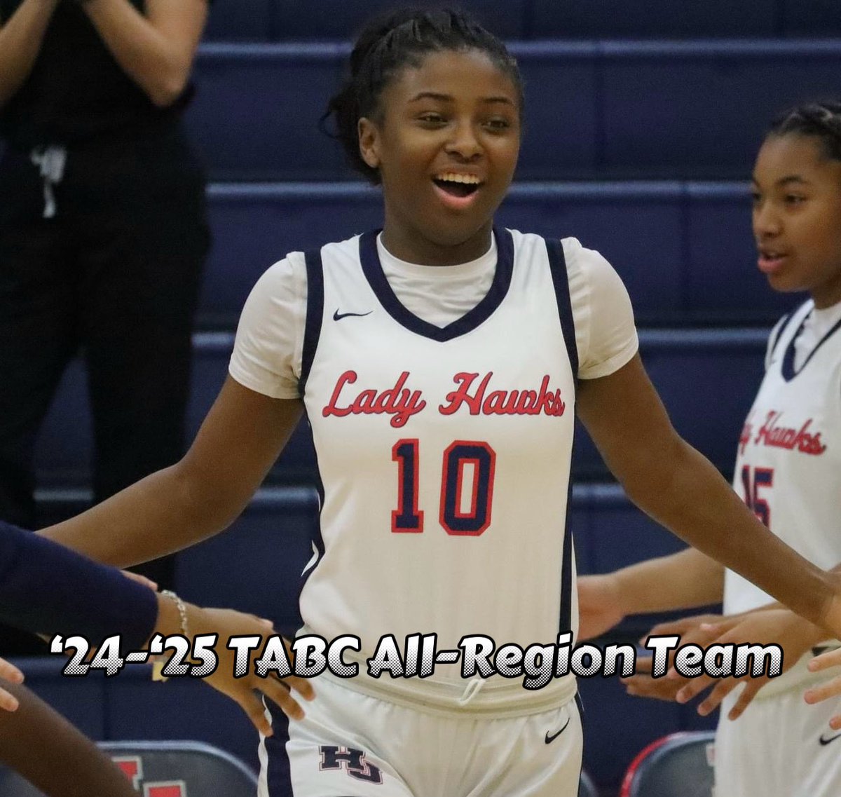 #AllRegion 
#HJLadyHawks
#BigHawkEnergy
#Ken10