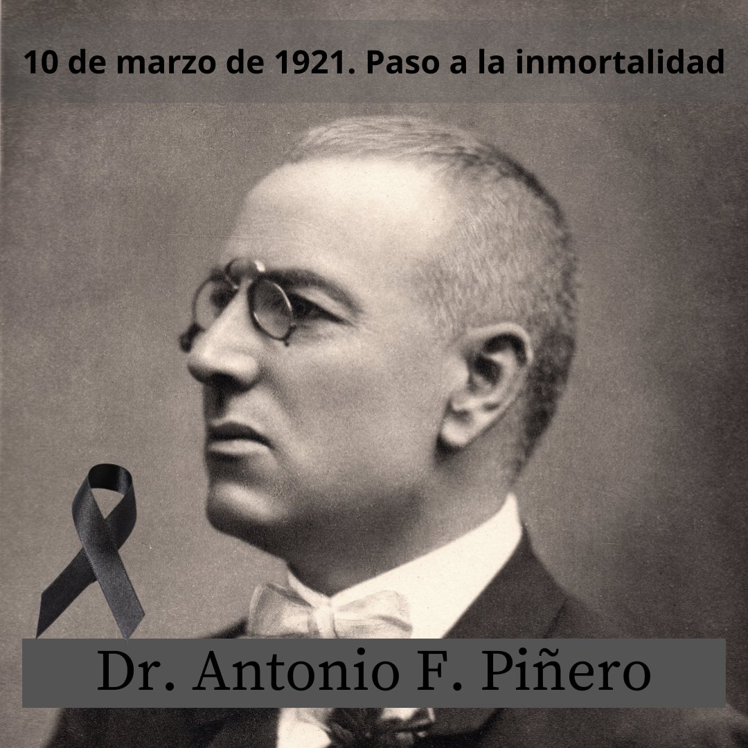 pablosanpi's tweet photo. Dr. Antonio Faustino Piñero (Lobos Bs. As. 5 de abril de 1855 - Buenos Aires 10 de marzo de 1921)
Doctor en Medicina. Higienista. Alienista. Docente. Político. Gran pensador y divulgador científico.
Médico de Bartolomé Mitre y Antonio Devoto. https://t.co/uuwGORp4YA