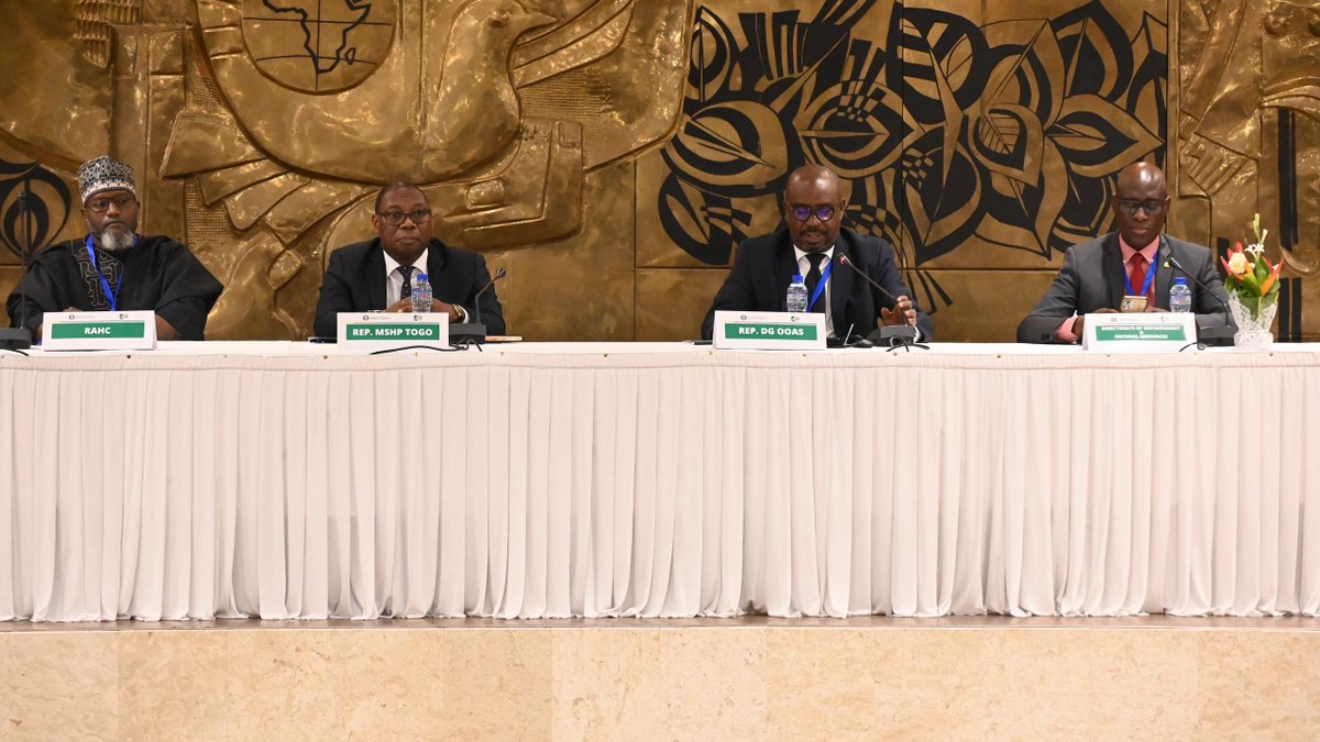 WAHO | OOAS (@ooaswaho) on Twitter photo Lomé, Togo | March 10, 2025 – The Annual Meeting of Epidemiological Surveillance Data Managers in human and animal health across #ECOWAS is underway! Hosted by <a href="/OoasWaho/">WAHO | OOAS</a> <a href="/Ecowas_cdc/">ECOWAS Centre for Surveillance and Disease Control</a> in partnership with <a href="/ECOWAS_RAHC/">RAHC_ECOWAS</a> & #HeSP, the event strengthens regional #OneHealth efforts. #WAHO Lomé, Togo | March 10, 2025 – The Annual Meeting of Epidemiological Surveillance Data Managers in human and animal health across #ECOWAS is underway! Hosted by <a href="/OoasWaho/">WAHO | OOAS</a> <a href="/Ecowas_cdc/">ECOWAS Centre for Surveillance and Disease Control</a> in partnership with <a href="/ECOWAS_RAHC/">RAHC_ECOWAS</a> & #HeSP, the event strengthens regional #OneHealth efforts. #WAHO