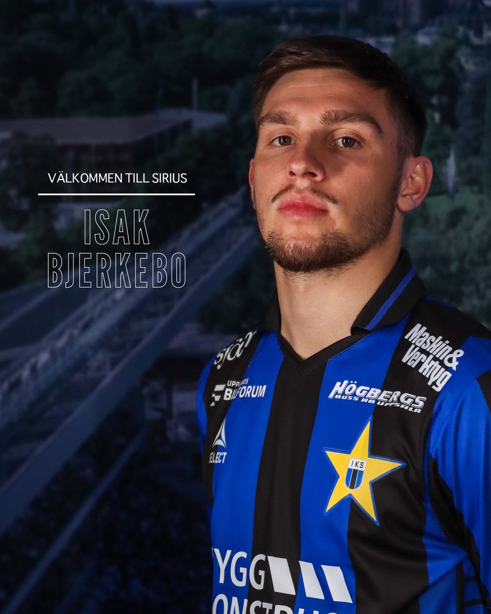 siriusfotboll's tweet image. Välkommen till Sirius, Isak Bjerkebo! 🔵⚫

Sirius Fotboll är överens med Varbergs BoIS om en övergång av den 22-åriga yttern Isak Bjerkebo. Det signerade avtalet sträcker sig över säsongen 2029.

Läs mer på siriusfotboll.se