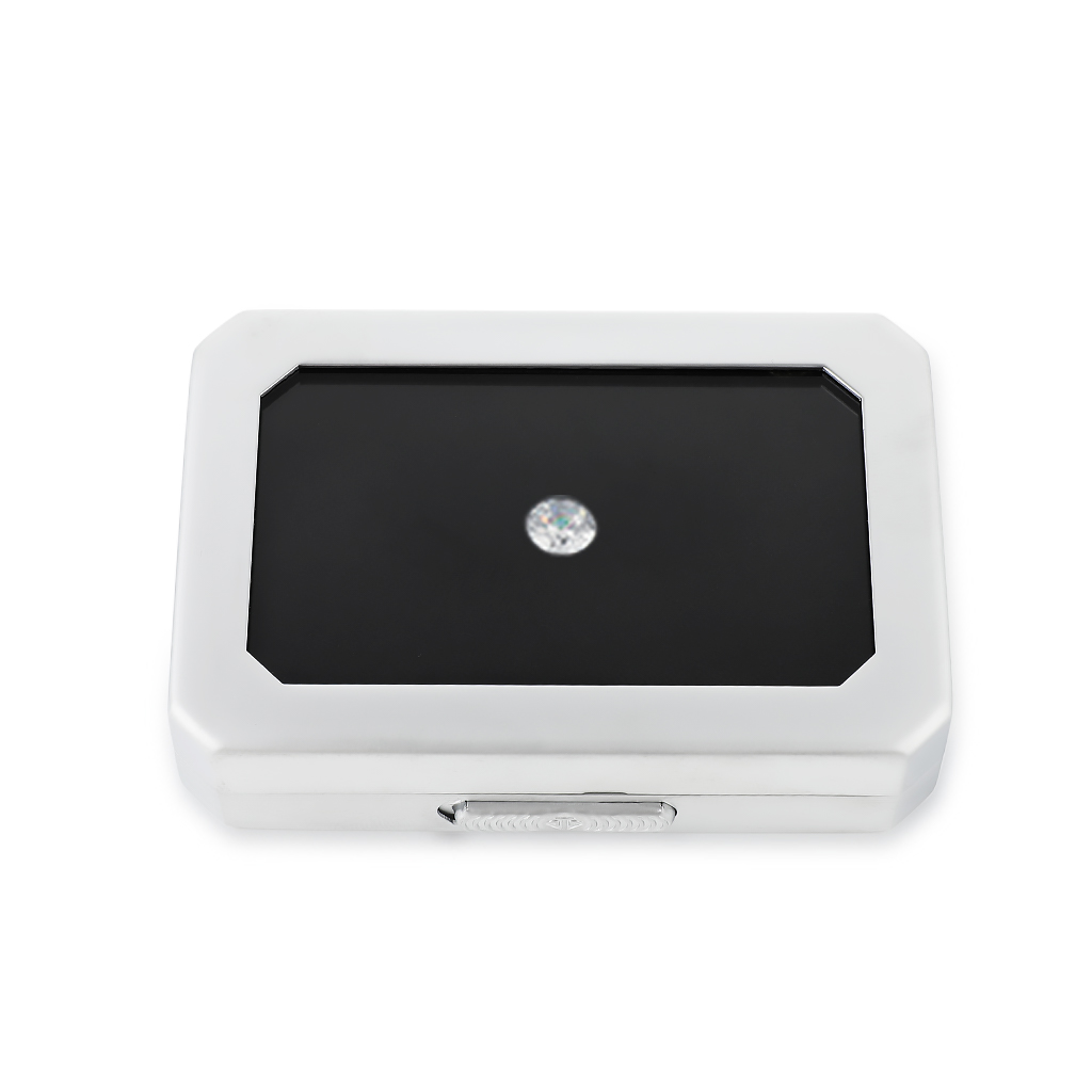 GemtrueUK's tweet image. DK21665 Rectangle Diamond Box
Perfect to display your gemstone
Color：Matte black, Matte silver and shiny silver
Size：55X80X18.5mm
#diamondtester #gemstonecheckingequipment #microscope #diamonddisplaybox #diamondtrayset #diamondtweezers #jewelryloupe #diamondscales