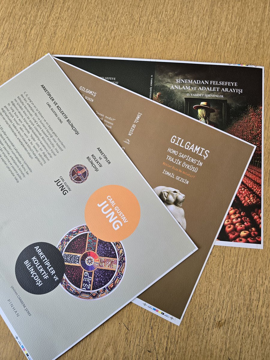 Mart ayının ilk üç kitabının kapakları basıldı.