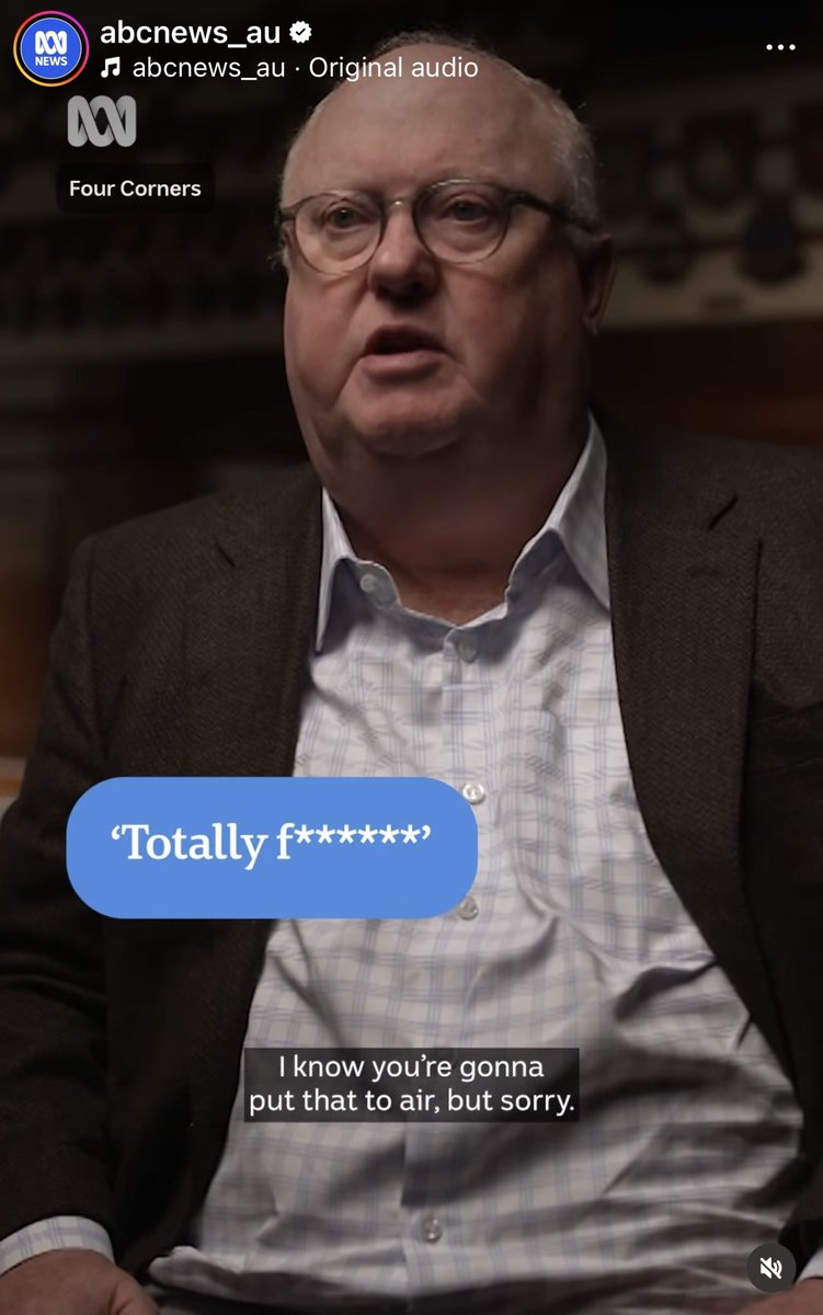 worldzonfire's tweet photo. “Totally fucked” - Geoffrey Watson SC on Brenden Nelson having a paid role with French arms dealer while serving as director of the Australian War Memorial. He did not publicly disclose his role at Thales for four years. ⁦@4corners⁩ #auspol https://t.co/gheU0v2YSL