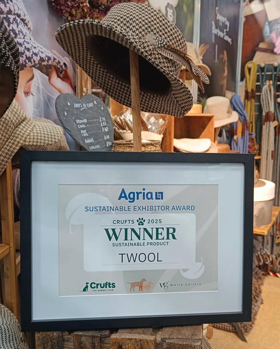 DriveStudio's tweet image. Fantastic news: @twool winning the @Crufts 2025 #Sustainable Exhibitor award. Congratulations! Incredibly well deserved recognition for all hard work behind the scenes in creating this sustainable and environmental-friendly wooly product!  🐕🏆