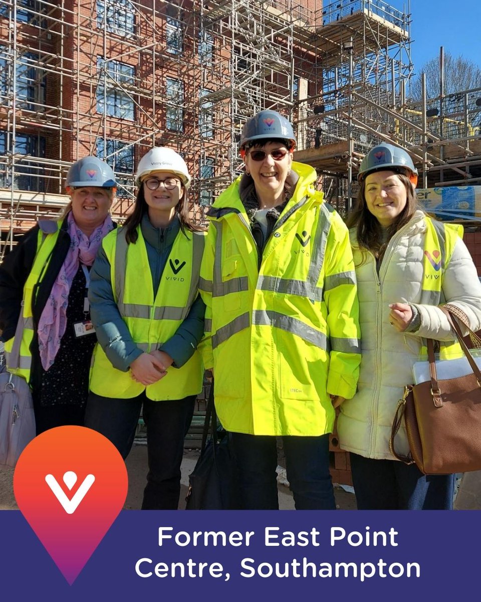 We visited the former East Point Centre on Burgoyne Road in Southampton this week. This exciting development will bring 128 affordable homes to the city. Our teams are hard at work, preparing for the first homes to be handed over this summer. Stay tuned for more updates!