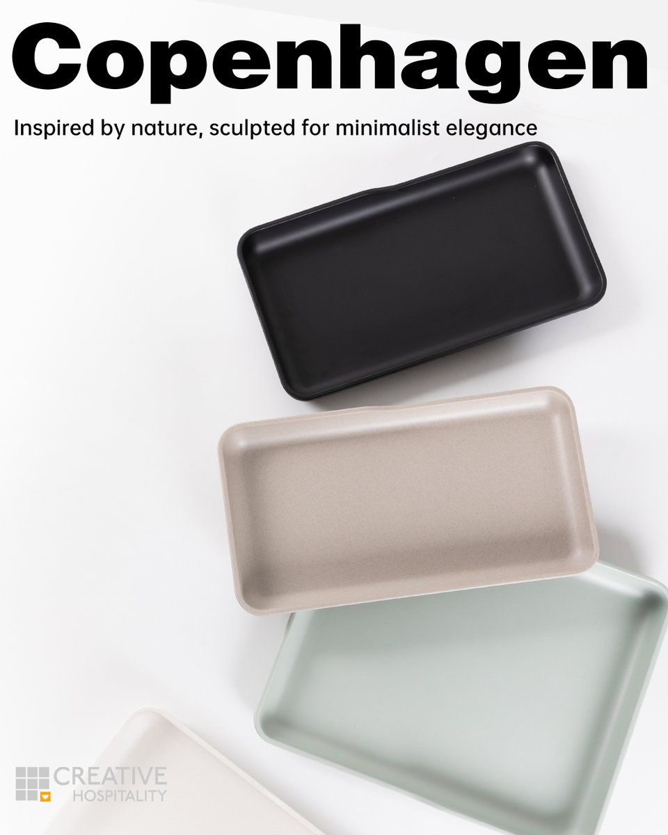 Efficiency Meets Elegance: The GN Trays from the Copenhagen Series ✨

Introducing the Copenhagen Series GN Trays—where Scandinavian design meets high-performance functionality. 

#CopenhagenSeries #GNTrays #ScandinavianDesign #EffortlessService
#CreativeHospitality
