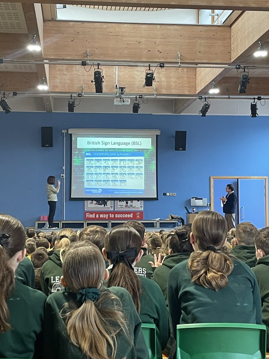 A fantastic visit from <a href="/AuthorKarenOwen/">Karen Owen</a> as part of the Leaf Trust Literature Festival. Thank you for visiting! The children of Kings’ Forest enjoyed hearing all about being an author as well as learning some British Sign Language 📚 👏🏻 <a href="/trust_leaf/">Leaf Trust</a> #aspire #explore #achieve