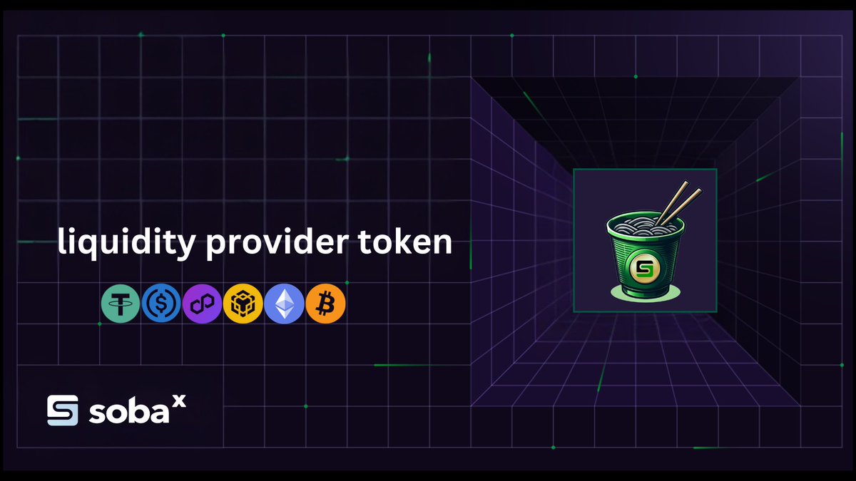 ✅SBLPについて
SBLP＝BTC.ETH.BNB.POL.USDT.USDC
複数のトークンを一つにまとめた
Sobaxプラットフォームの預金トークンです👏

SBLPで資産を有効活用しましょう:💰app.sobax.app/#/buy_sblp

#SBLP