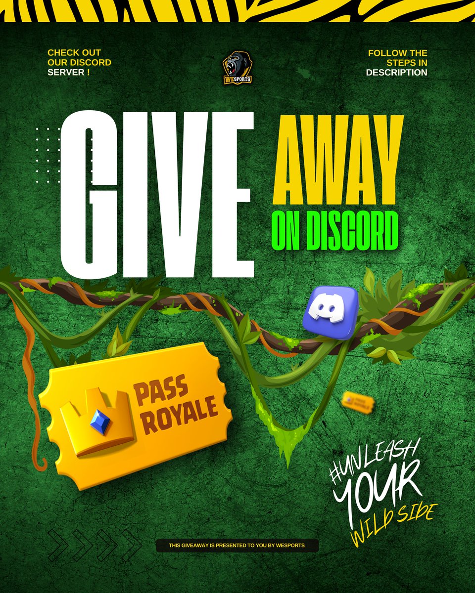 🌿DISCORD GIVEAWAY🌿

What do you need to do is the following:
1. Join our server via this link:
discord.gg/VHujwQxCS4
2. Go to 🔸Giveaways🔸 and claim your role
3. Go to 🎟️🔸Pass Giveaways🔸 and read the instructions

DOUBLE YOUR CHANCE:
♻️ Repost this post

Good luck 💛