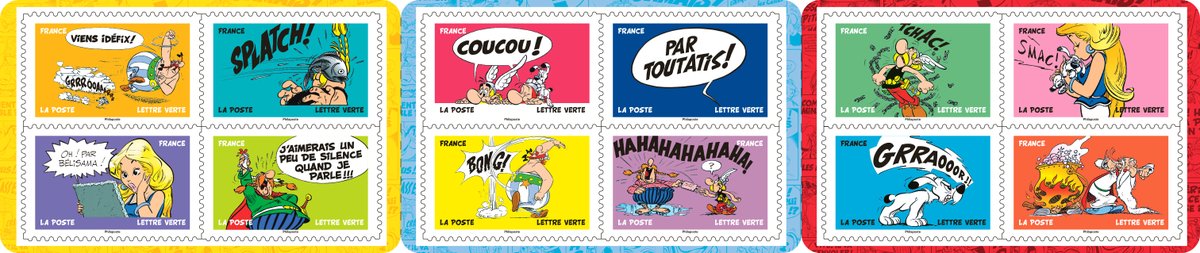 La Poste Groupe HDF (@lpnews_hdf) on Twitter photo #Philatélie| Par Toutatis 💪 Le <a href="/GroupeLaPoste/">La Poste Groupe</a> émet ce jour un carnet de 1⃣2⃣ #timbre, dédiés à Astérix & aux célèbres personnages du village d'irréductibles Gaulois !
➡️A retrouver sur laposte.fr et dans certains bureaux de poste des #HDF #Philatélie| Par Toutatis 💪 Le <a href="/GroupeLaPoste/">La Poste Groupe</a> émet ce jour un carnet de 1⃣2⃣ #timbre, dédiés à Astérix & aux célèbres personnages du village d'irréductibles Gaulois !
➡️A retrouver sur laposte.fr et dans certains bureaux de poste des #HDF