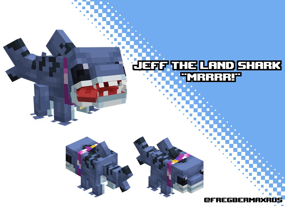 #Minecraft #MarvelRivals #Blockbench

Look, it's Jeff the land shark! Last month, I learned the game Marvel Rivals, it looks like Overwatch, and I was very attracted to this game. 👍🦈
