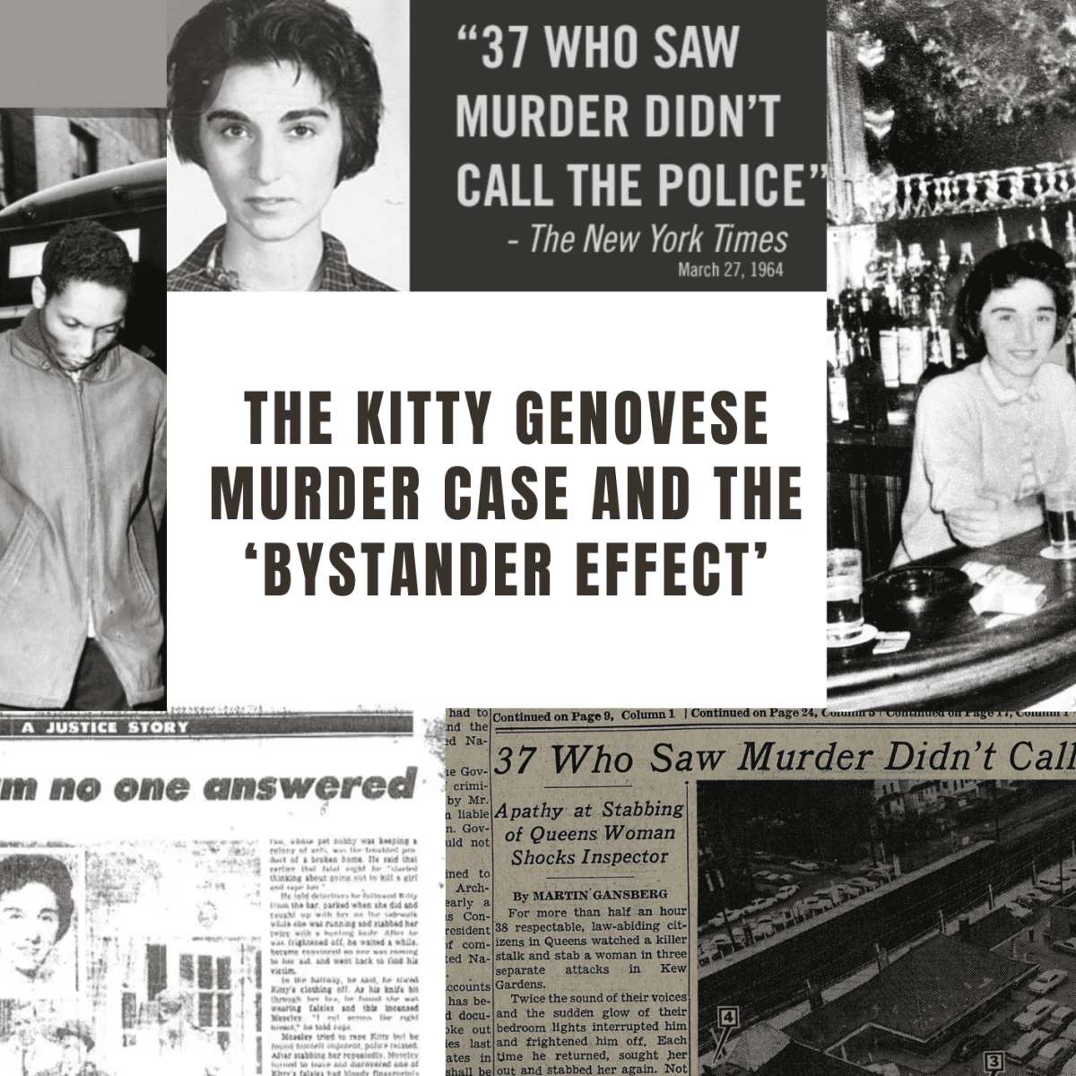 Bystanders can be the difference between silence &amp; action. Between harm &amp; help.
14th March 1964, Kitty Genovese was murdered—37 people saw or heard, but no one intervened. This led to research on the #BystanderEffect 
#InternationalBystanderDay reminds us: we ALL have the power.