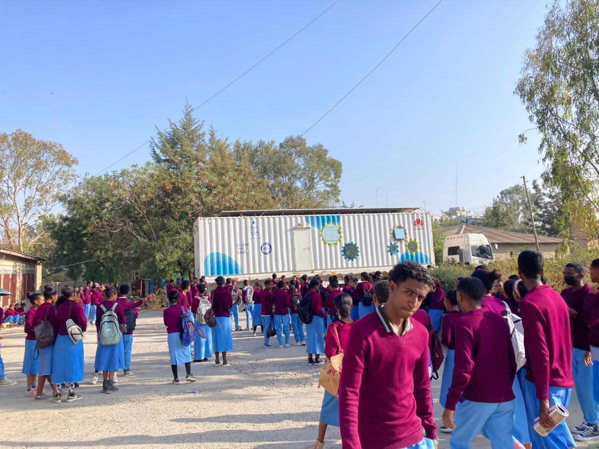 digitruck_et's tweet image. Digitruck has arrived in Mekelle!  Here’s a sneak peek at our exciting opening day! 

#DigiTruckEthiopia #TechForAll #democratizingtechnology #iCog #CodingEducation