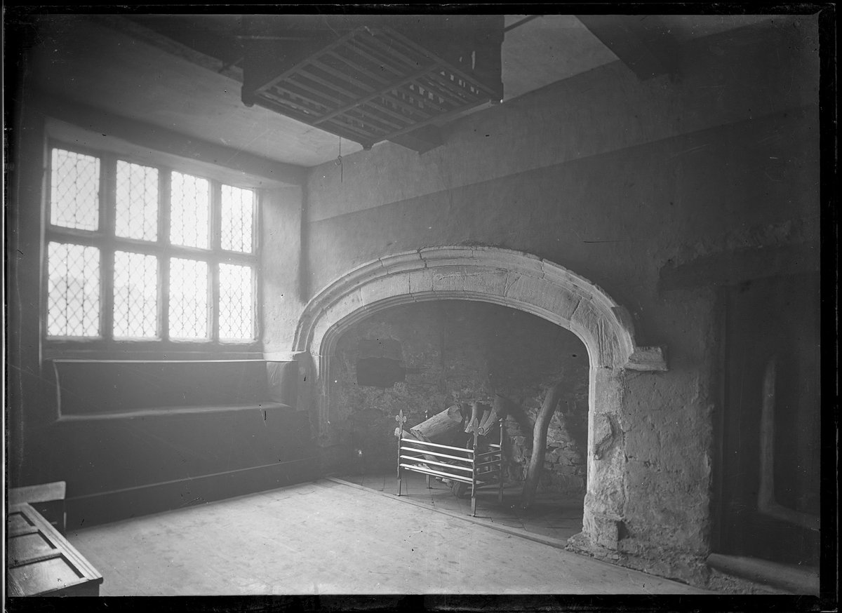 Imagine storing your bread and cakes in a cage hanging from the ceiling!

This photograph shows the kitchen quarters at Plas Mawr. Look up, and you'll see a wooden bread cage suspended from the ceiling, designed to keep bread and cakes safely out of reach of pests.
🔗
