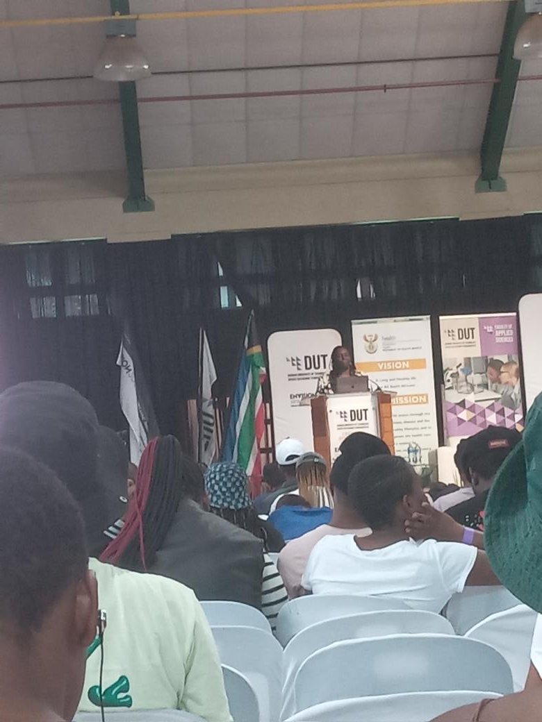 Executive Dean in the faculty of Health Science  ot the Durban University of Technology welcomes all the guest and stated the theme of the whole year which is "Changing Systems, Healthier Life".
#WorldObesityDay 
#FixMyFoodZA