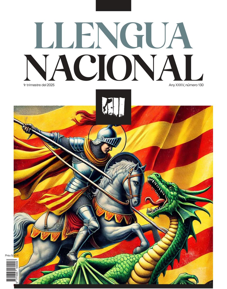 Ja ha sortit el núm. 130 de Llengua Nacional ⚡️
Troba’l als punts de venda rb.gy/78yevz o subscriu-t'hi rb.gy/bakbt7