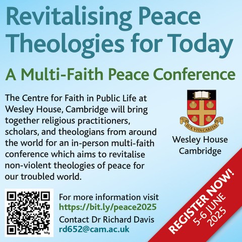 Register now for our Peace conference at eventbrite.co.uk/e/revitalising…